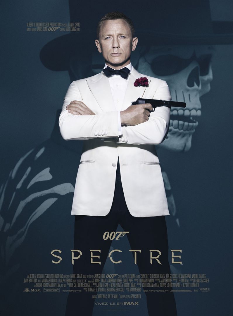 Affiche film 007 Spectre