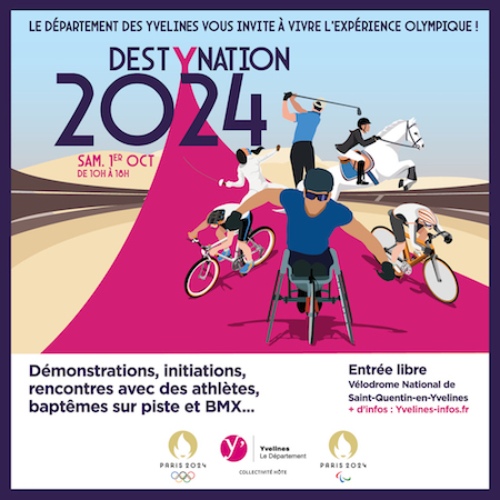 Jeux Olympiques - Paris 2024 - Conseil départemental des Yvelines