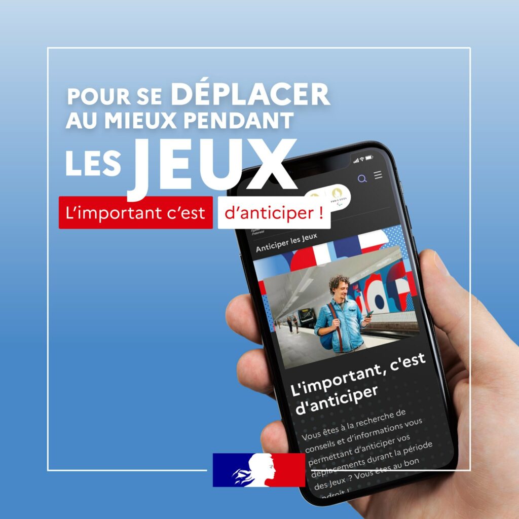 Anticiper les Jeux, pour se déplacer au mieux pendant les JOP