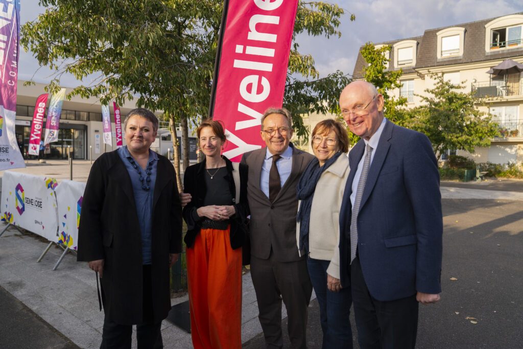 Inauguration gare Aubergenville-Elisabethville RER E - EOLE