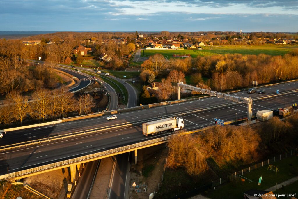 L'autoroute en flux libre arrive dans les Yvelines © SANEF