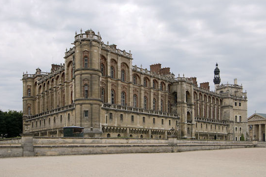 Vue de la façade sur le jardin de Le Nôtre © Wikimédia 